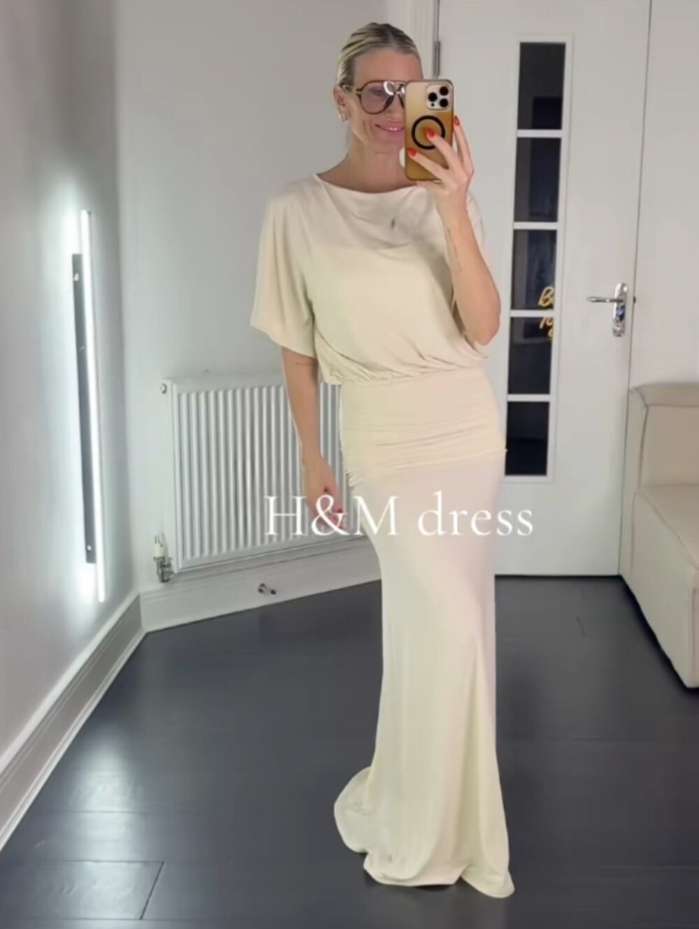 H&M Draped Maxi Long Dress - Picture 13 of 16